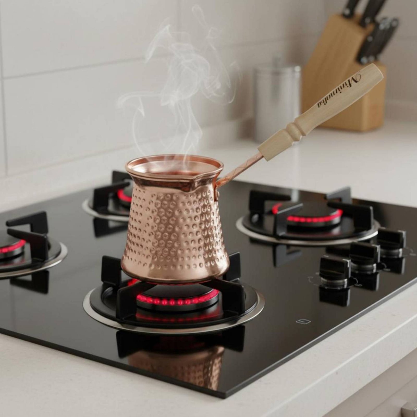 Pour Pot Aluminum - หม้อกาแฟตุรกี โครงหนา หม้อซีซ์เวแบบอาหรับ หม้อซีซ์เวอเนกประสงค์ หม้อบริกิกรีก ปากเทที่แม่นยำ