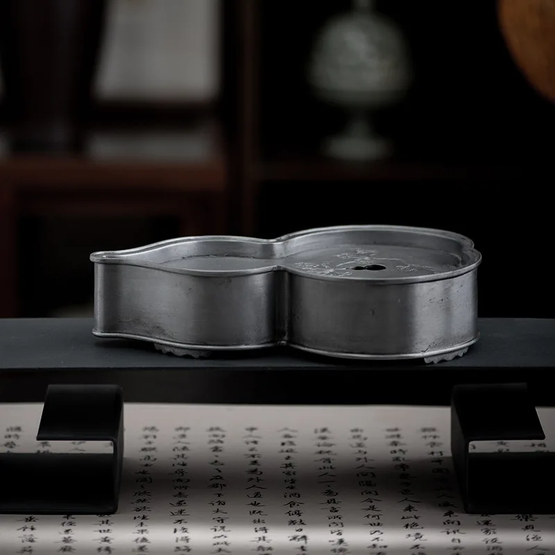 Pour Pot Aluminum - Gourd โบราณดีบุกเก่าหม้อถาด Retro Kung Fu แห้งเทตารางชาหม้อ