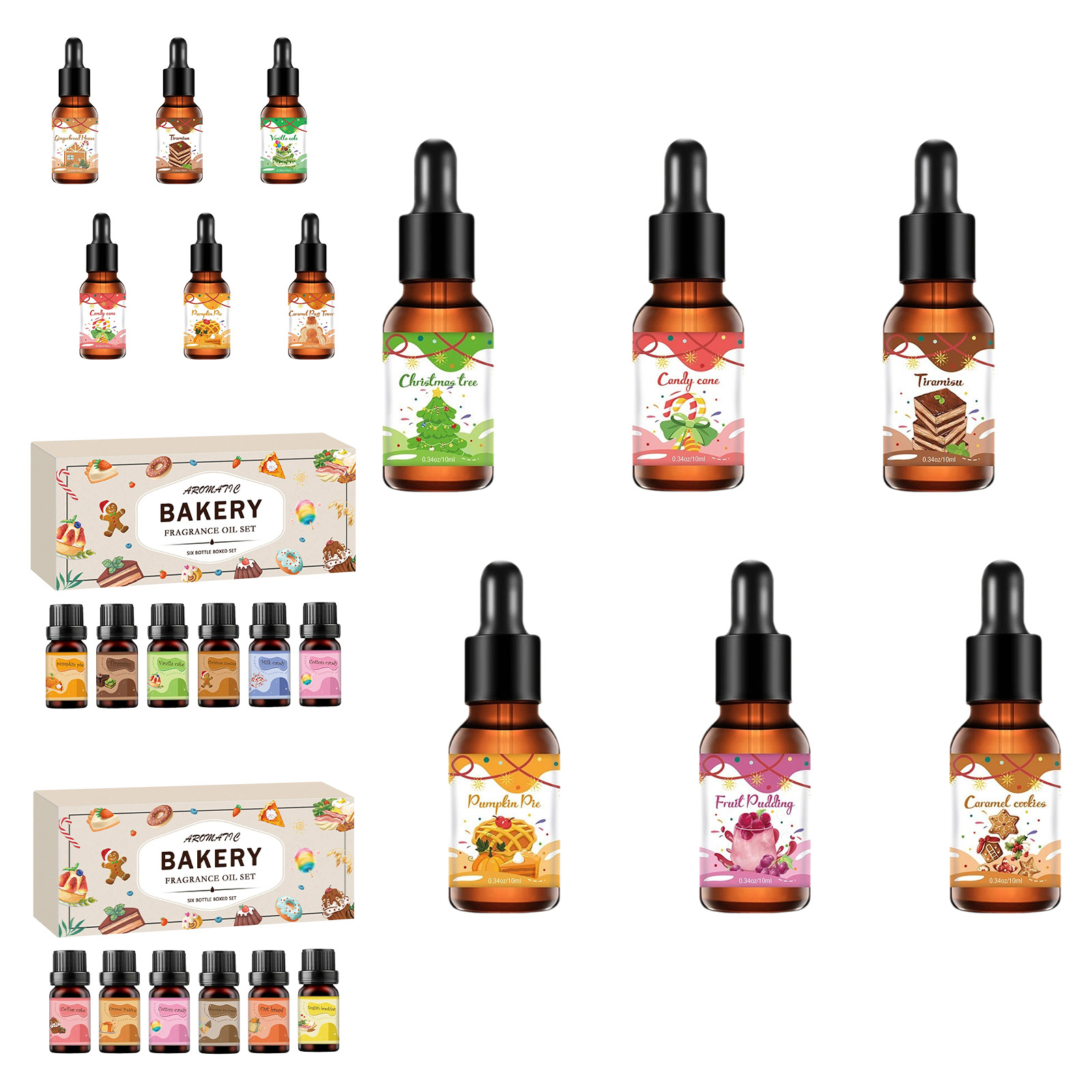 ชุดน้ำมันหอมระเหยกลิ่นคริสต์มา - Candle Making Fragrances บทวิจารณ์และราคา