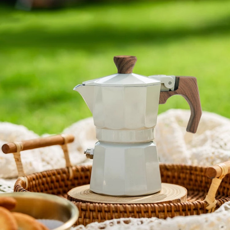 หม้อกาแฟมอคค่าพ็อตแบบใช้มือ 1  - Pour Pot Aluminum บทวิจารณ์และราคา