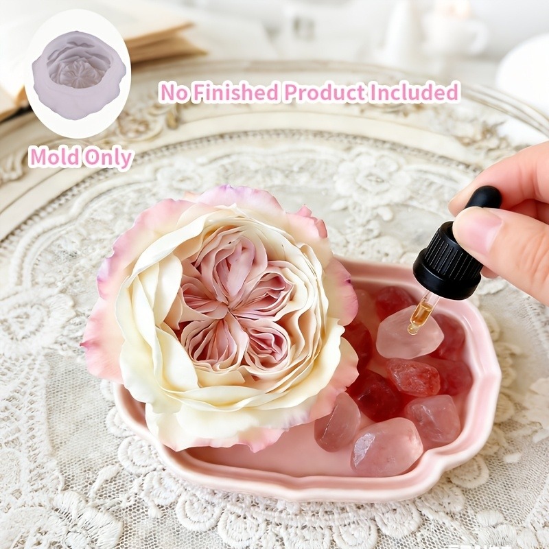 แม่พิมพ์ซิลิโคนรูปดอกกุหลาบออส - Candle Making Austin บทวิจารณ์และราคา