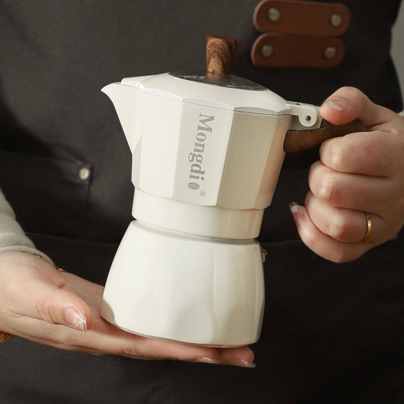 เครื่องชงกาแฟมอคค่าพอทแบบวาล์ว - Pour Pot Aluminum บทวิจารณ์และราคา
