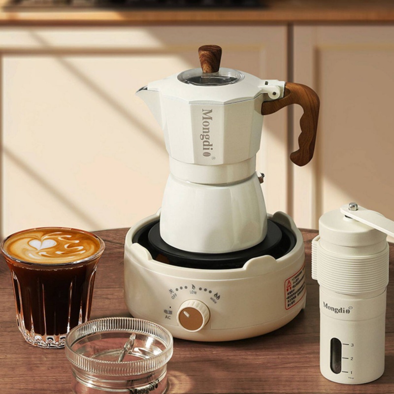 เครื่องชงกาแฟมอคค่าพอทแบบวาล์ว - Pour Pot Aluminum บทวิจารณ์และราคา
