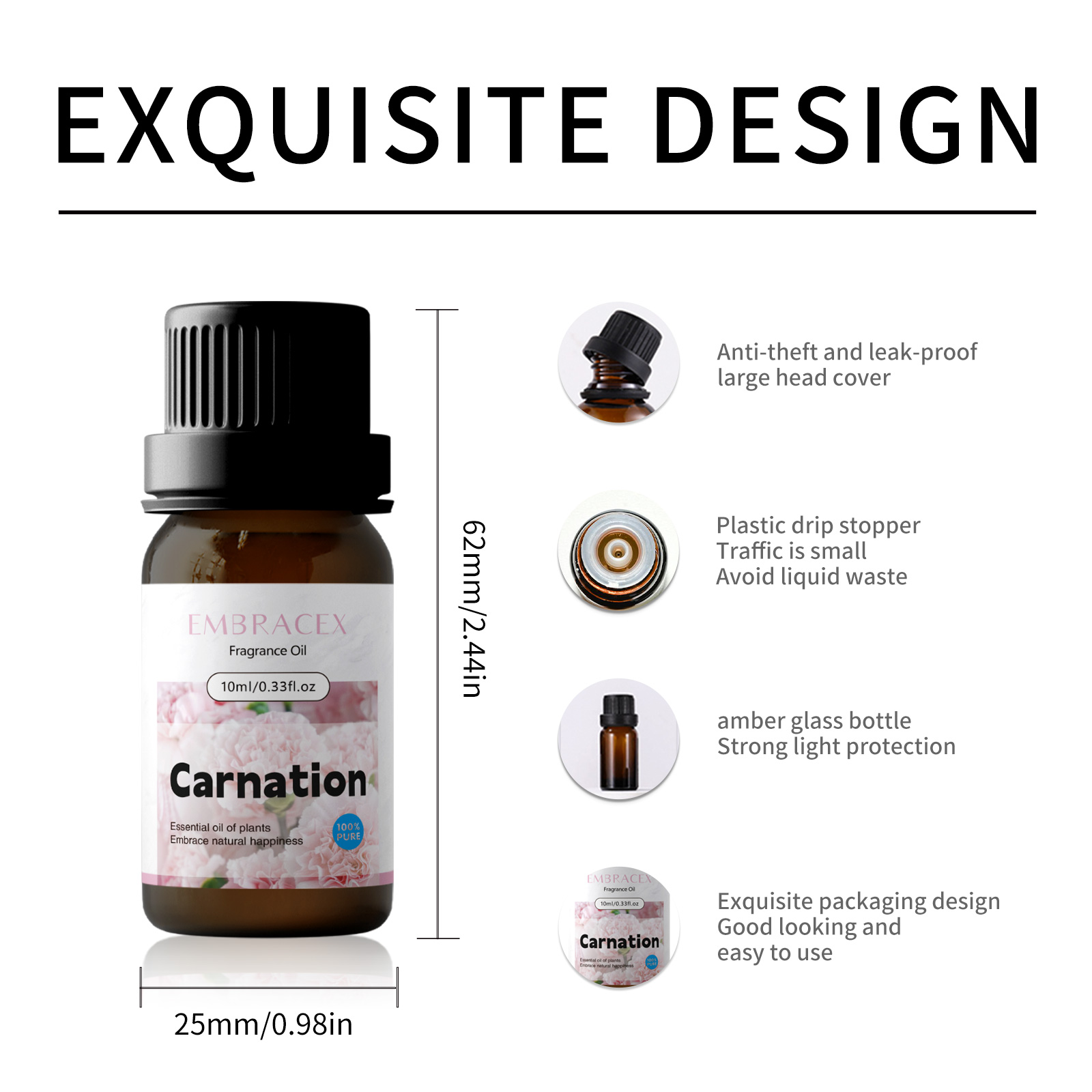 น้ำมันหอมระเหยคาร์เนชั่น 10 มล - Candle Making Fragrances บทวิจารณ์และราคา