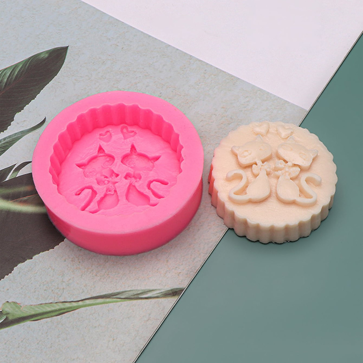 แม่พิมพ์สบู่ซิลิโคนรูปแมว 1 ชิ - Candle Making With Beeswax บทวิจารณ์และราคา