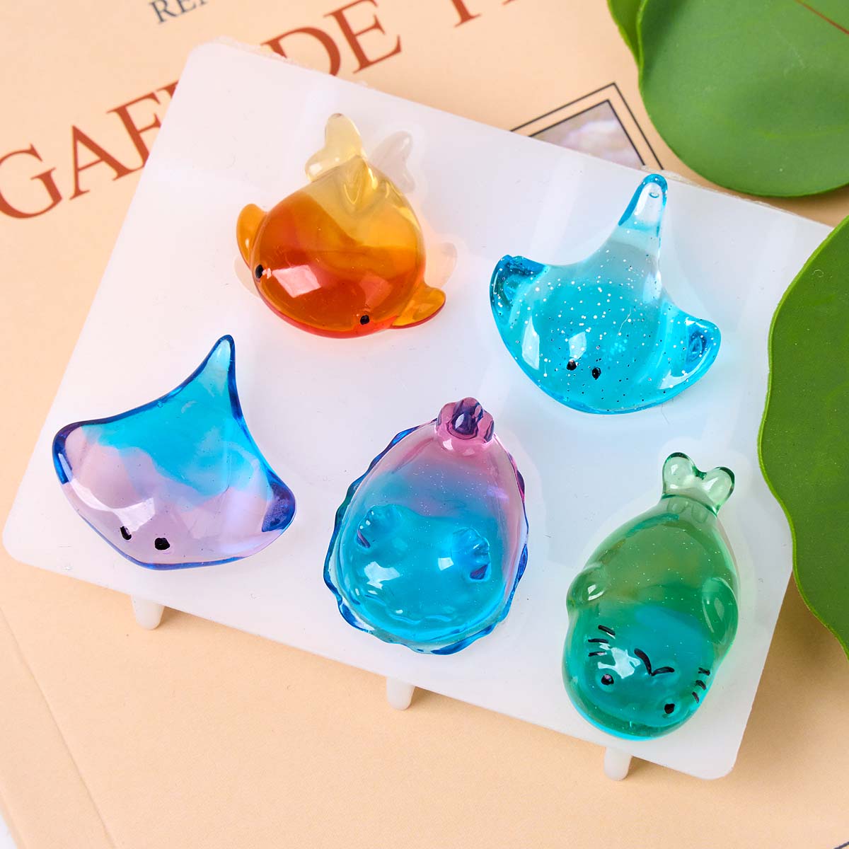 แม่พิมพ์ซิลิโคนรูปปลากระเบน 3  - Candle Making Class บทวิจารณ์และราคา