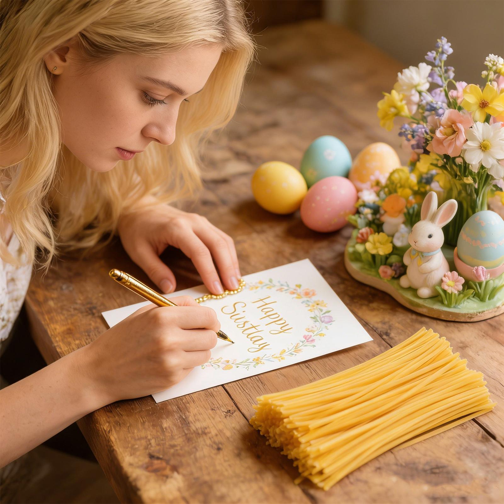 แท่งขี้ผึ้งตกแต่งไข่ 120 ชิ้น  - Candle Making With Beeswax บทวิจารณ์และราคา