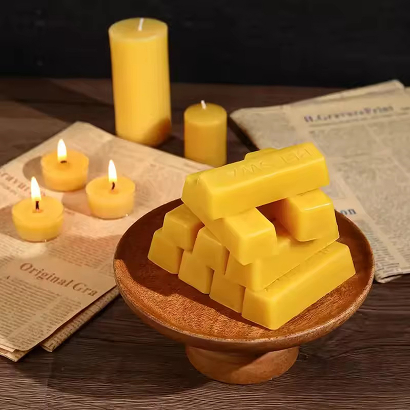 บล็อกขี้ผึ้งแท้ 4/8 ชิ้น วัสดุ - Candle Making With Beeswax บทวิจารณ์และราคา