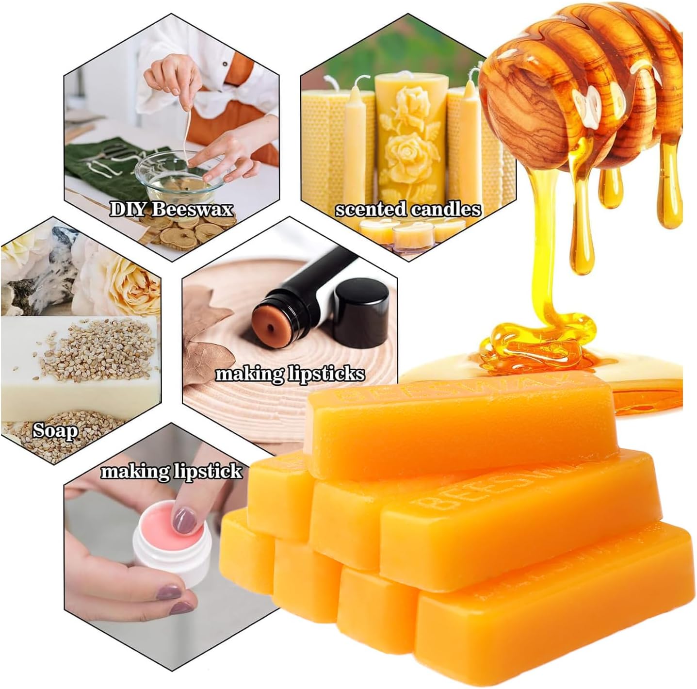 แท่งขี้ผึ้ง สำหรับทำเทียน เกรด - Candle Making With Beeswax บทวิจารณ์และราคา