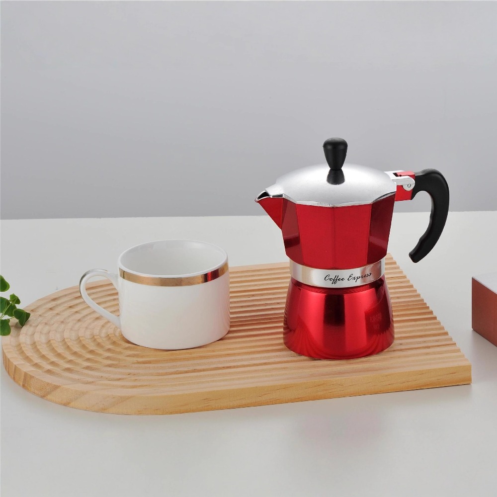 ชุดเครื่องชงกาแฟโมก้าพอตขนาดเล - Pour Pot Aluminum บทวิจารณ์และราคา
