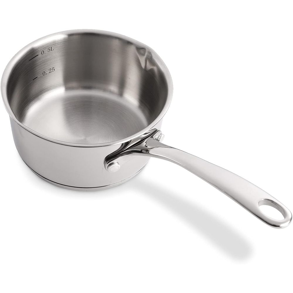 หม้ออุ่นเนยสแตนเลส 18/10 พร้อม - Pour Pot Aluminum บทวิจารณ์และราคา