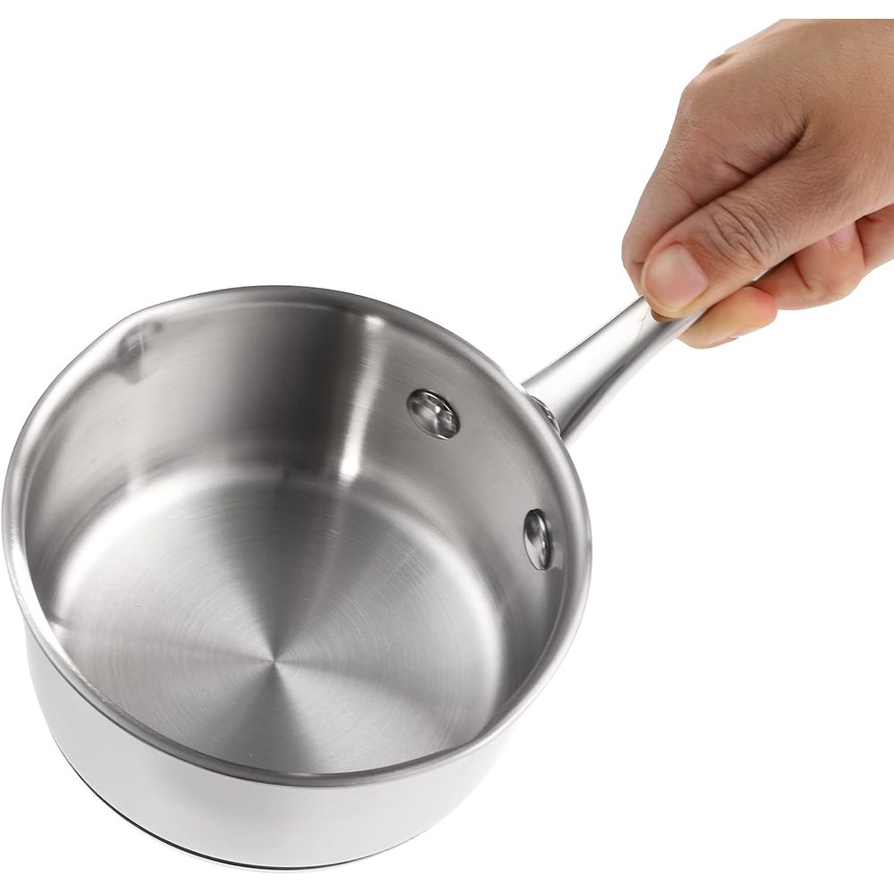 หม้ออุ่นเนยสแตนเลส 18/10 พร้อม - Pour Pot Aluminum บทวิจารณ์และราคา