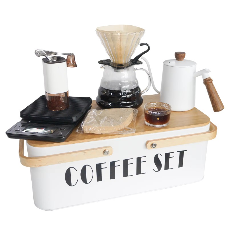 ชุดเครื่องชงกาแฟพกพาพร้อมกาน้ำ - Pour Pot Aluminum บทวิจารณ์และราคา