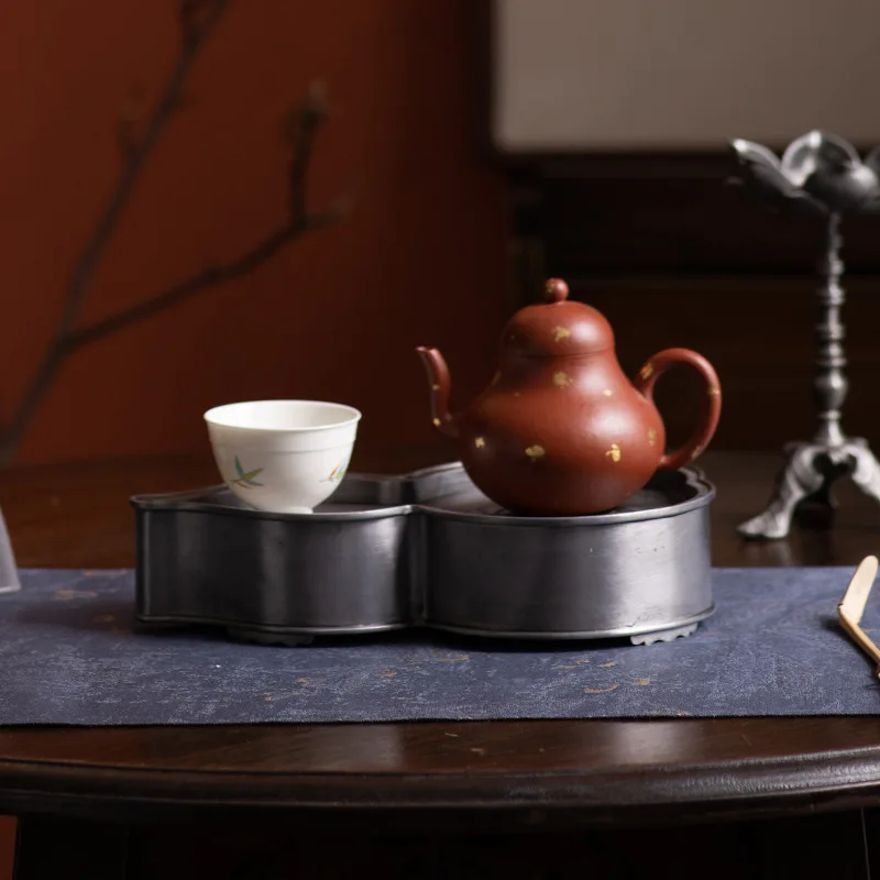 Gourd โบราณดีบุกเก่าหม้อถาด Re - Pour Pot Aluminum บทวิจารณ์และราคา